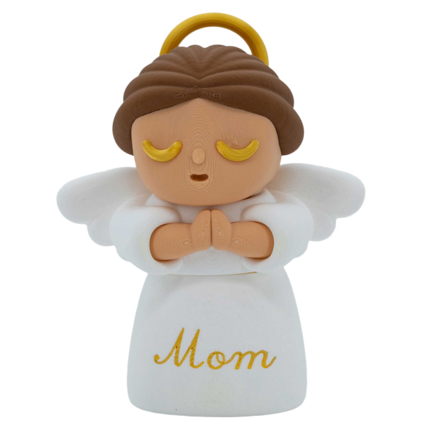 3D Printed Angel | 6" x 4" x 2.5" | 3 oz | Mom & Dad Design | Black Sheep Producs LLC