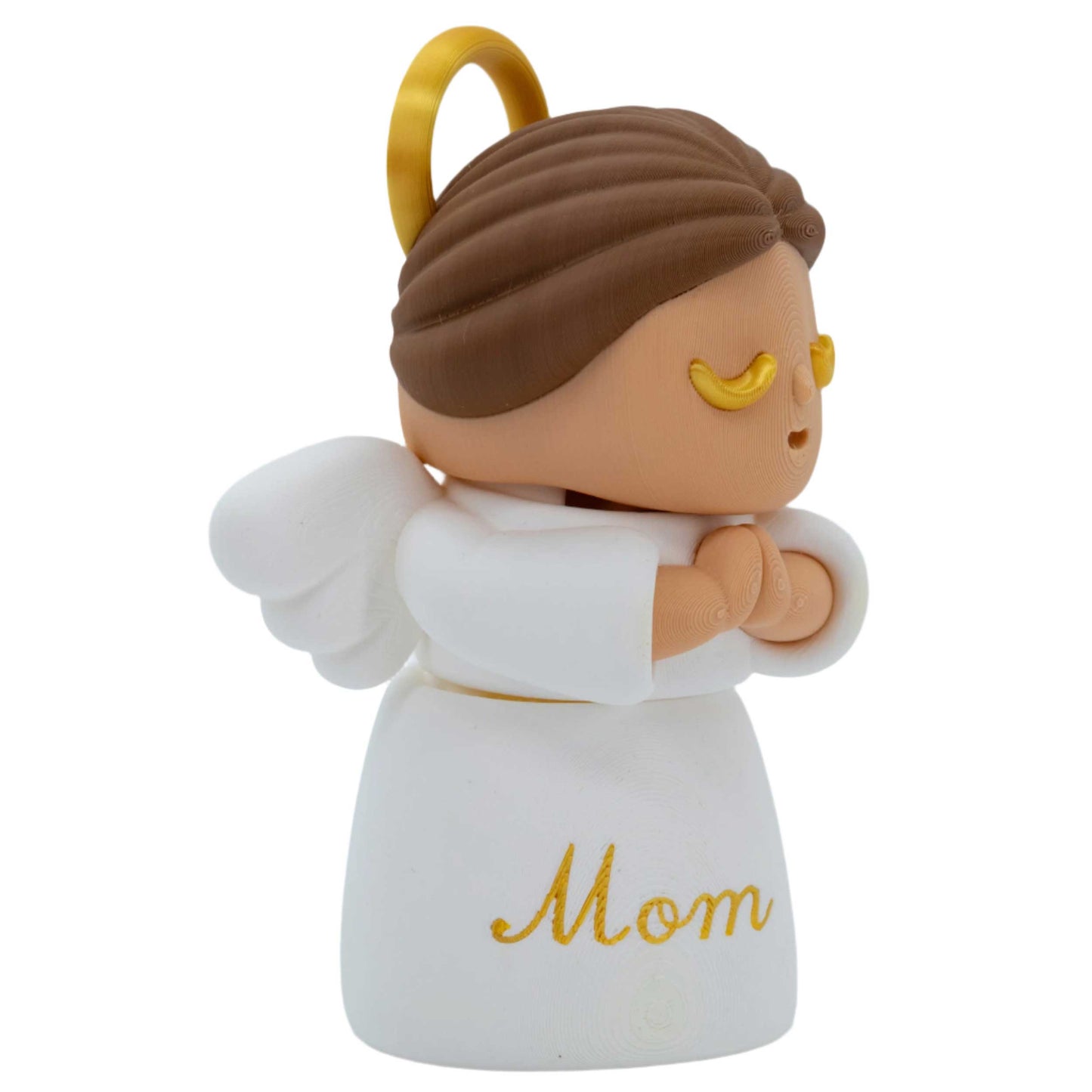 3D Printed Angel | 6" x 4" x 2.5" | 3 oz | Mom & Dad Design | Black Sheep Producs LLC