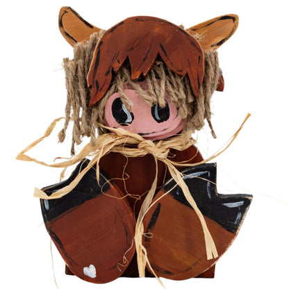 West Highland Cow Decoration | 5.5 X 7 | Rustic Wood Decoration | Multiple Designs | The Painted Attic