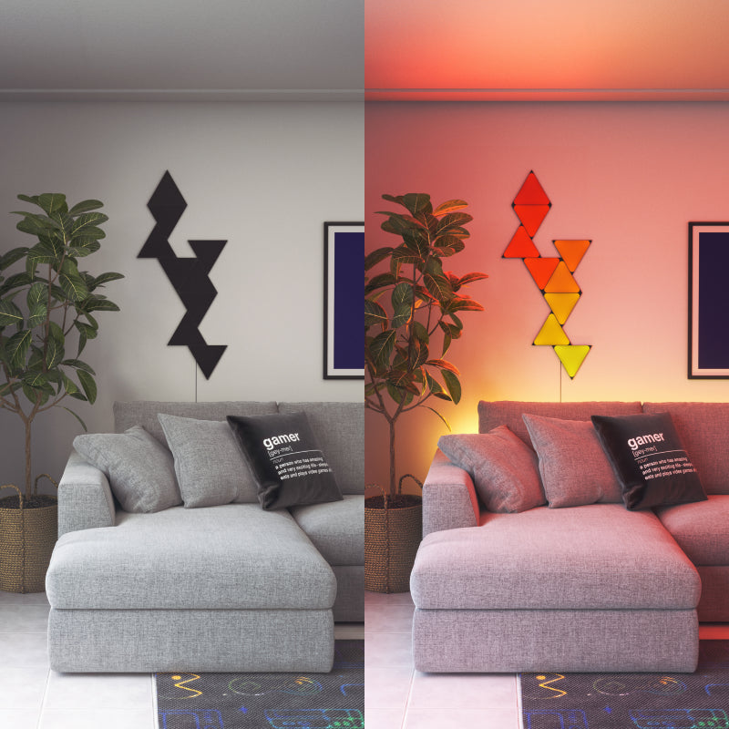 Shapes Limited Edition Ultra Black Triangles Smarter Kit (15 Panels)