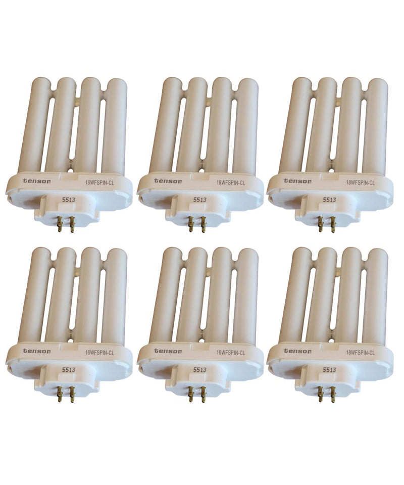 18 Watt Full Spectrum CFL Replacement Bulb (4 pin, G24Q base) by VisionMax