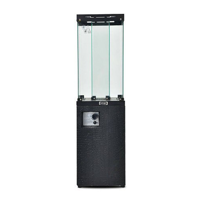 41K BTU Outdoor Propane Gas Patio Heater W/ Lockable Wheels (SAK98052)