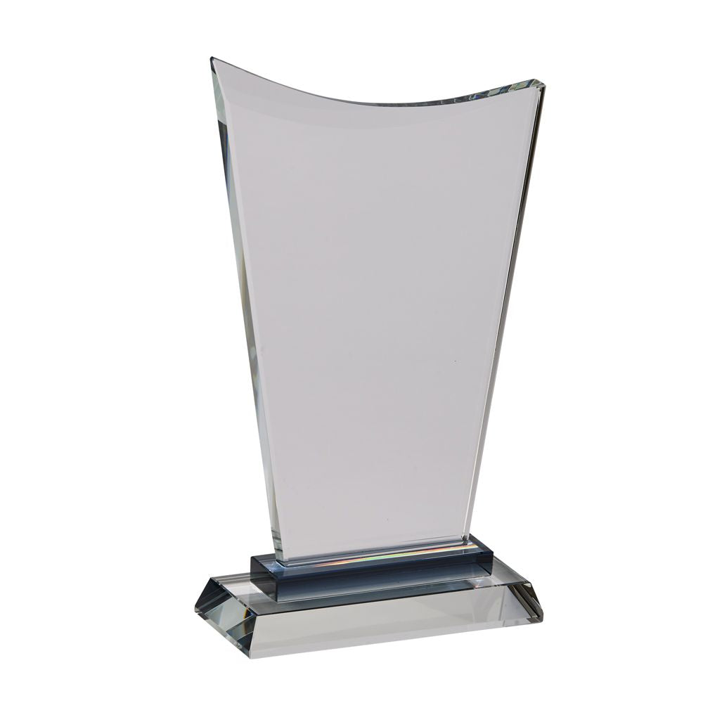 Large Wave Trophy 11.5" H With Black Highlight On Base