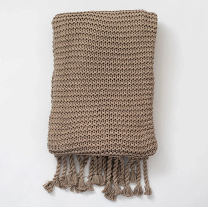 Organic Comfy Knit Blanket