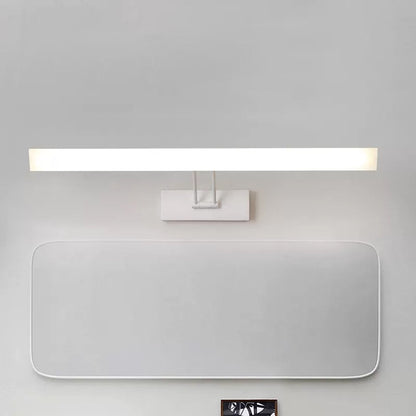 DecorBites™ Modern Rectangular Wall Light - Black/White - 16.5"/20.5" W LED Acrylic Vanity Lighting - Warm/White for Bathroom
