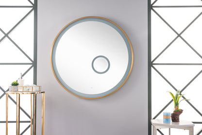 James Martin Radiance 36" Mirror, Brushed Gold