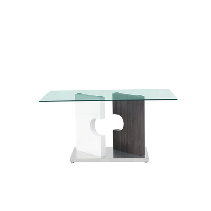 Iris - Dining Table - Gray