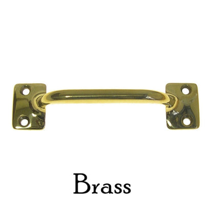 Brass Handle, 3.5"  Front Mount