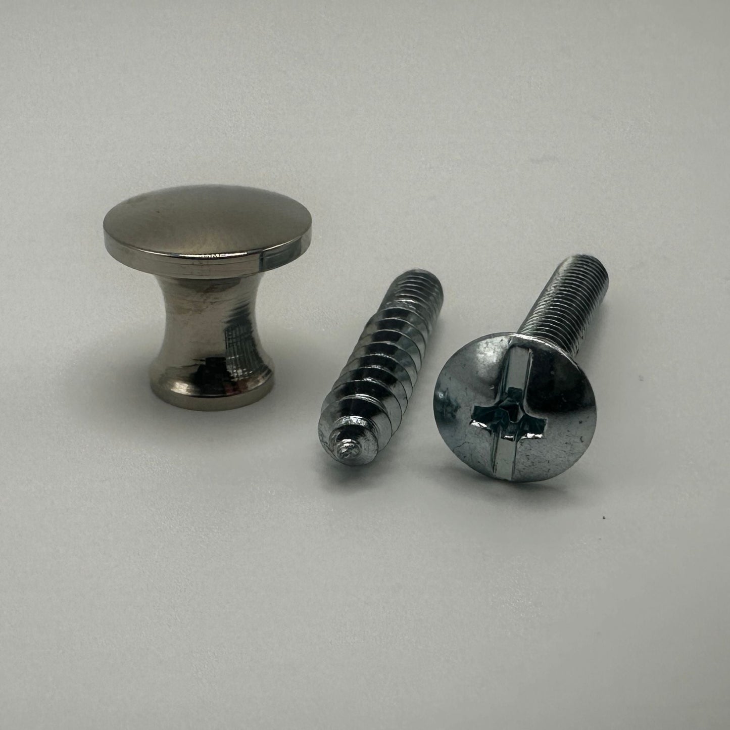 Small Lawyers Bookcase Knob - Brass or Nickel