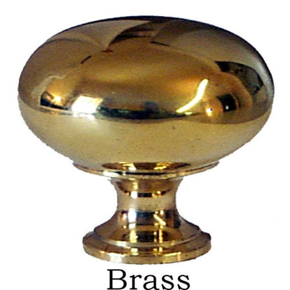 Round Knob on Pedestal Base