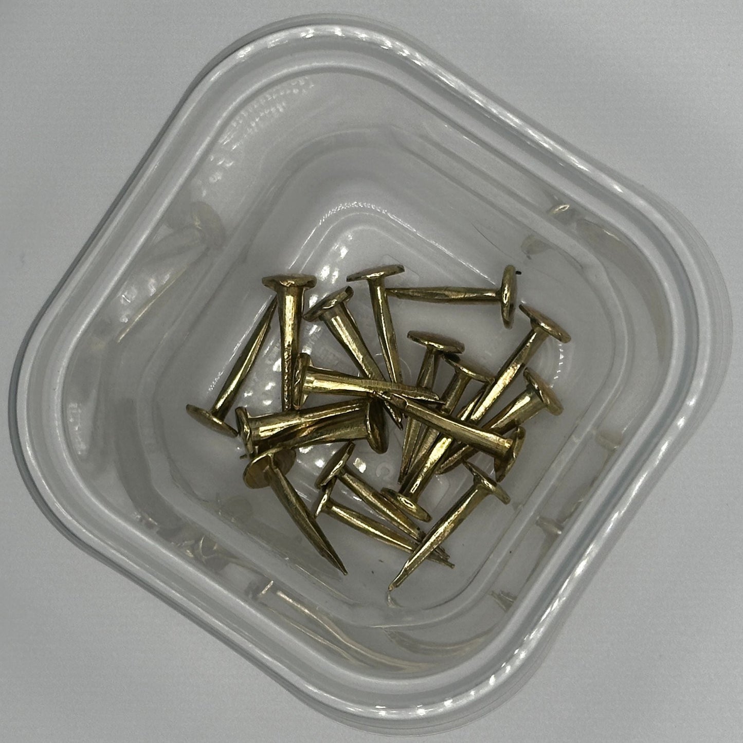 Antique Trunk Tacks - Authentic Brass & Steel for Perfect Vintage Restoration