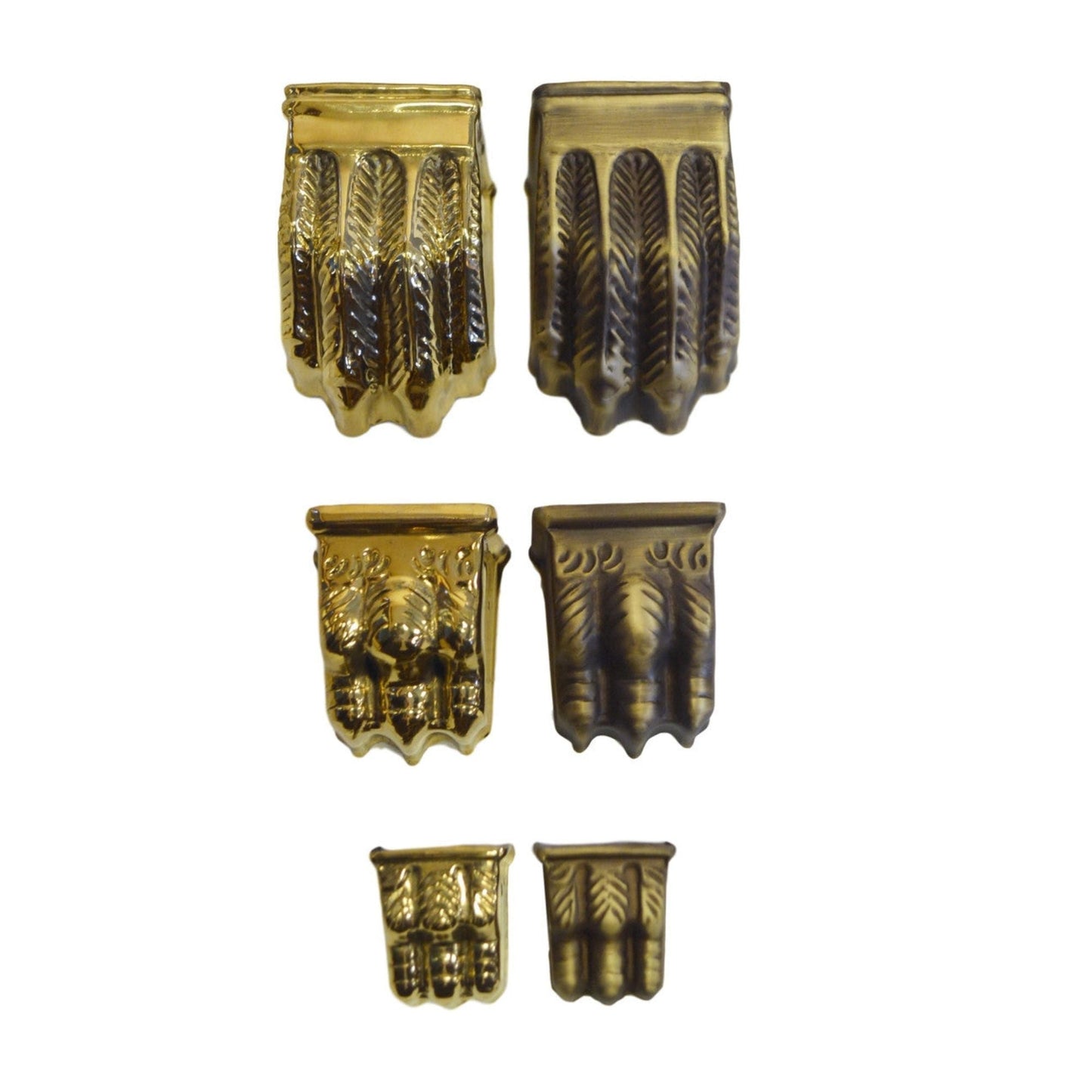 Clawfoot Toe Cap for Elegant Antique Furniture Restoration and Timeless Style