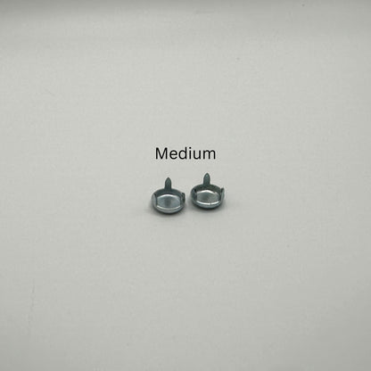 Furniture Glides, 3 Prong, Steel