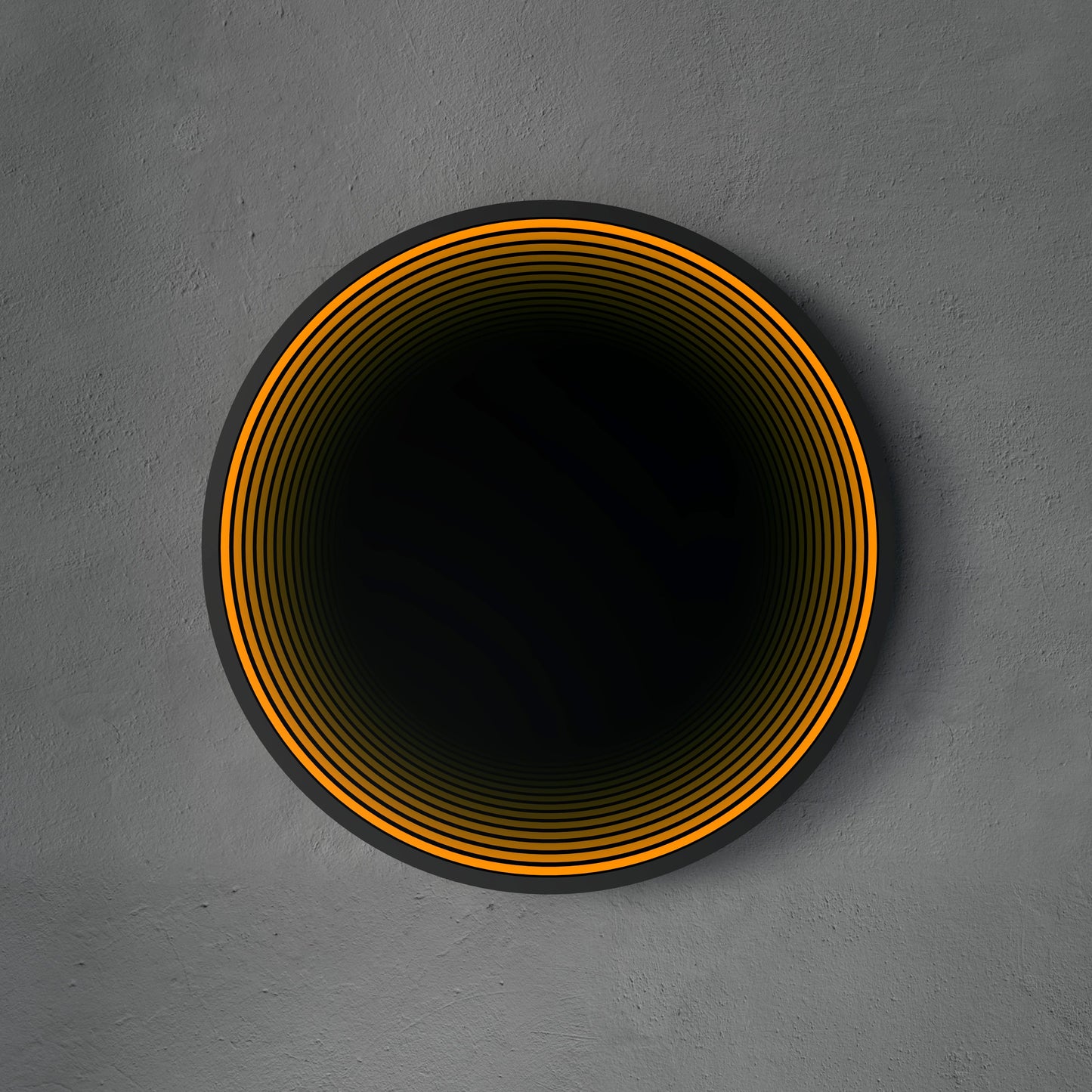 3D Circle Mirror Light