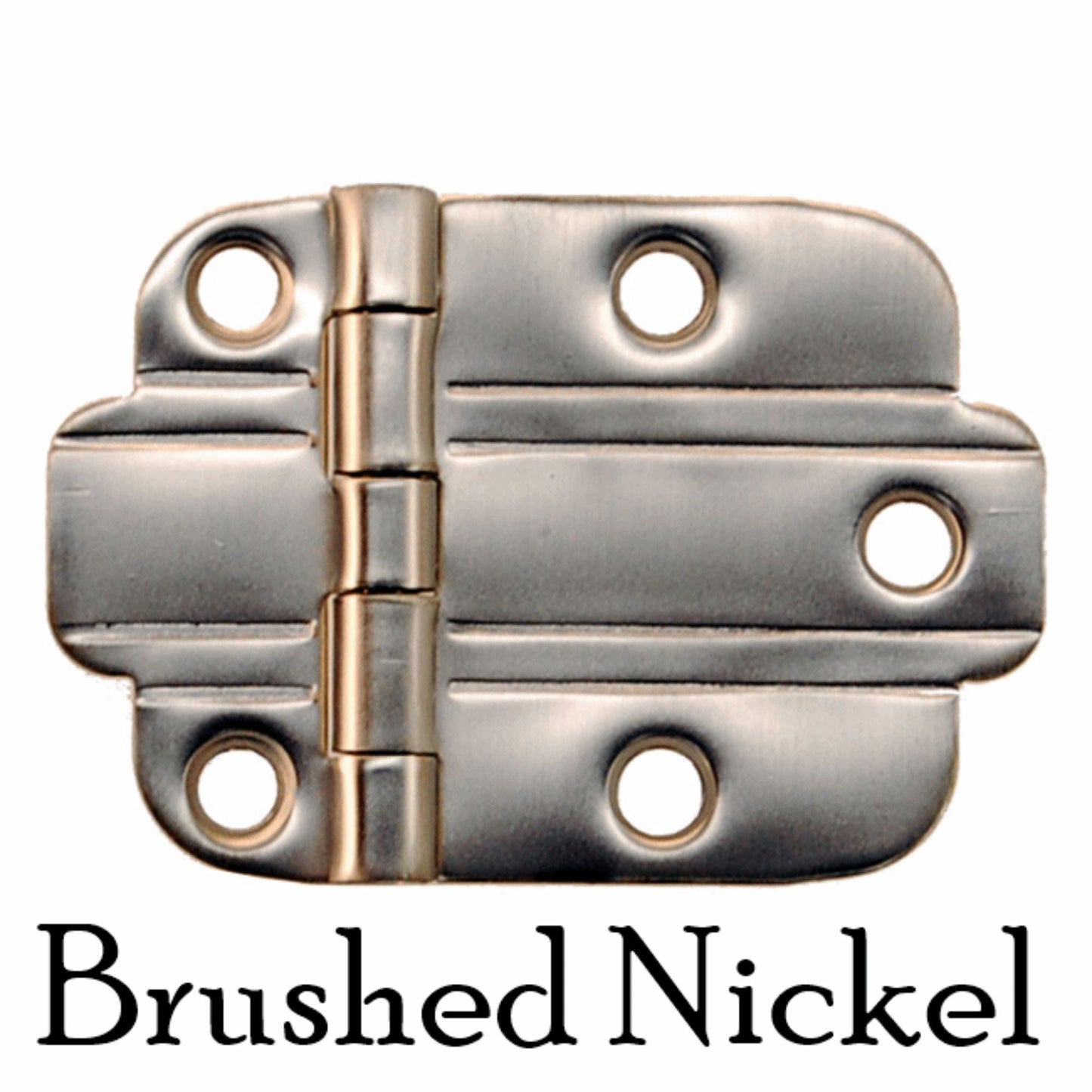 Art Deco Style Hinge, Flush Mount