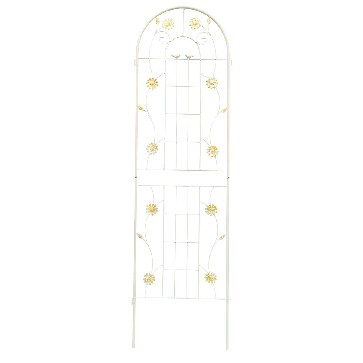 Metal Garden Trellis Rustproof Trellis For Climbing Plant Outdoor Flower Support
