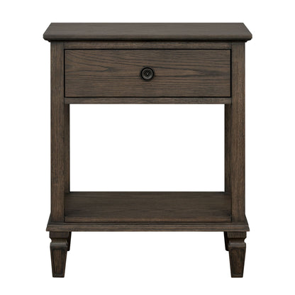 Victoria - Bedside Table With Drawer And Shelf