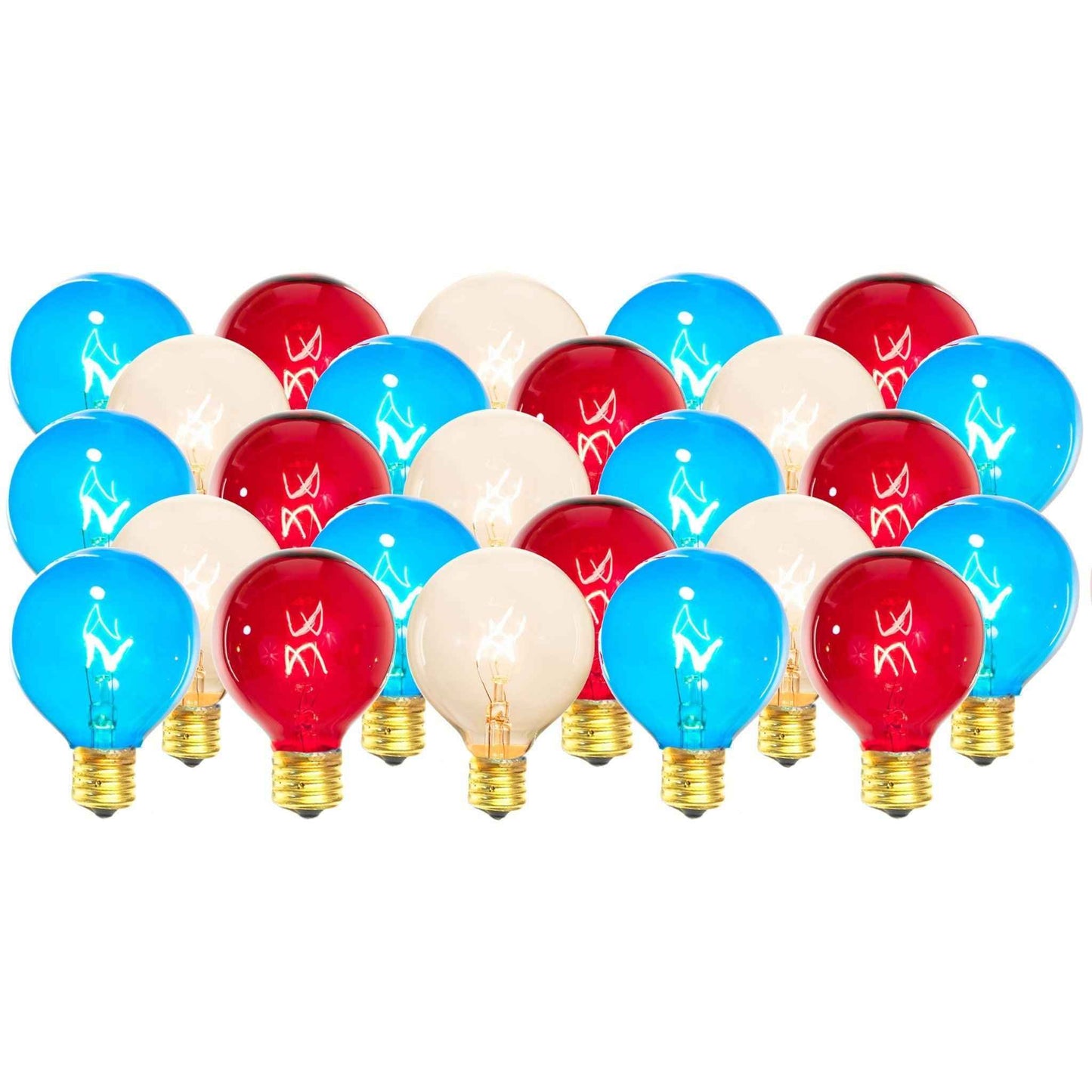 4th Of July G50 Light Bulbs