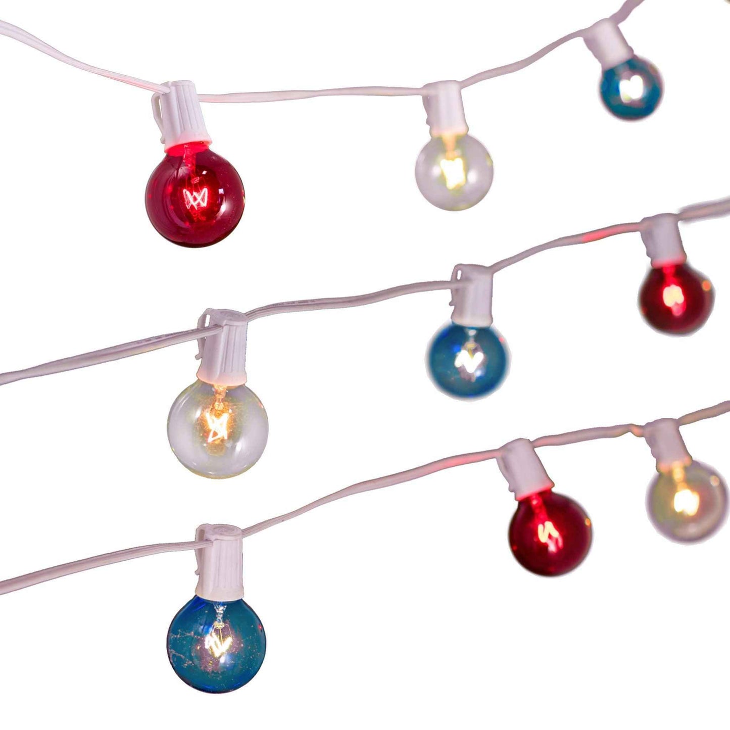 4th Of July G50 Light Bulbs