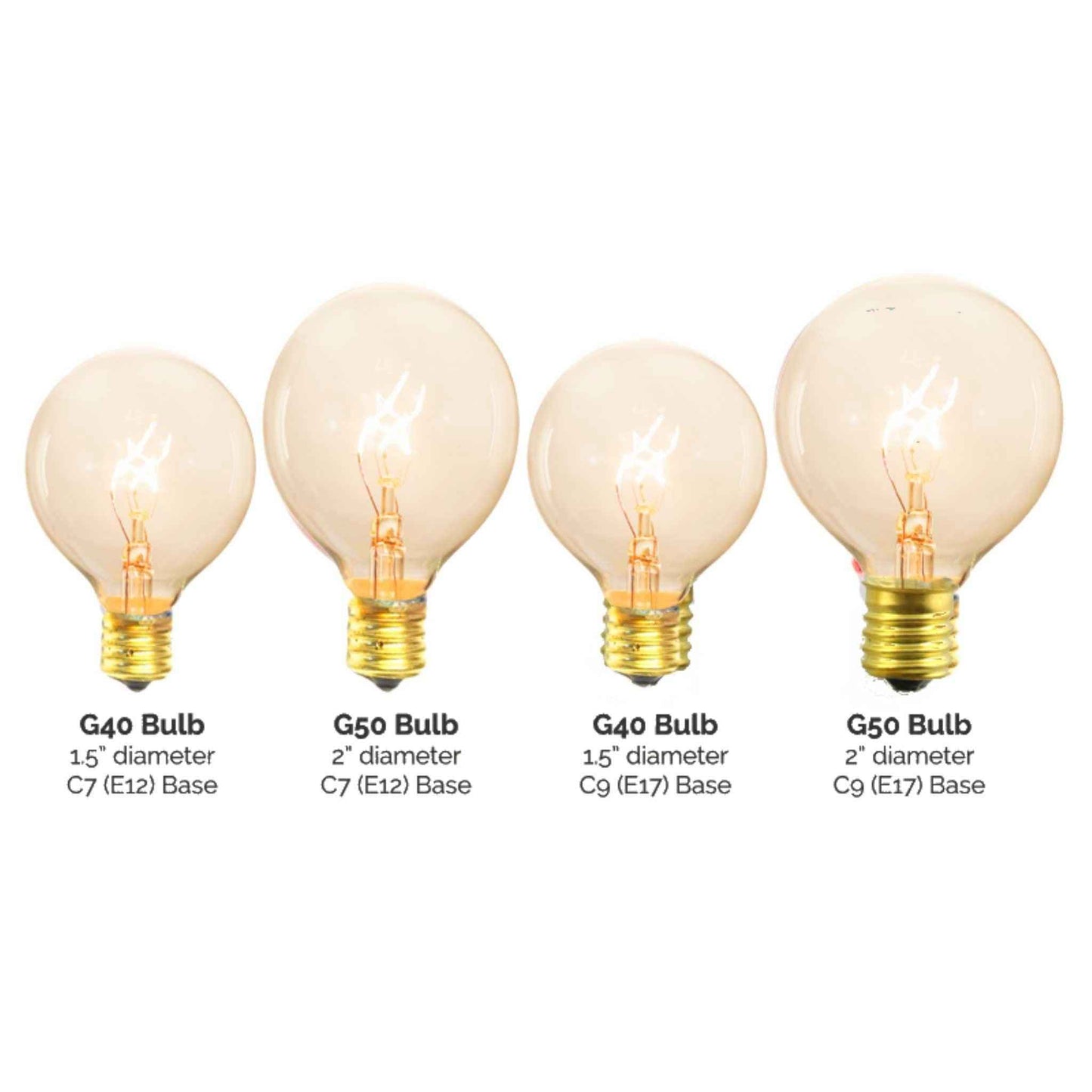 4th Of July G50 Light Bulbs