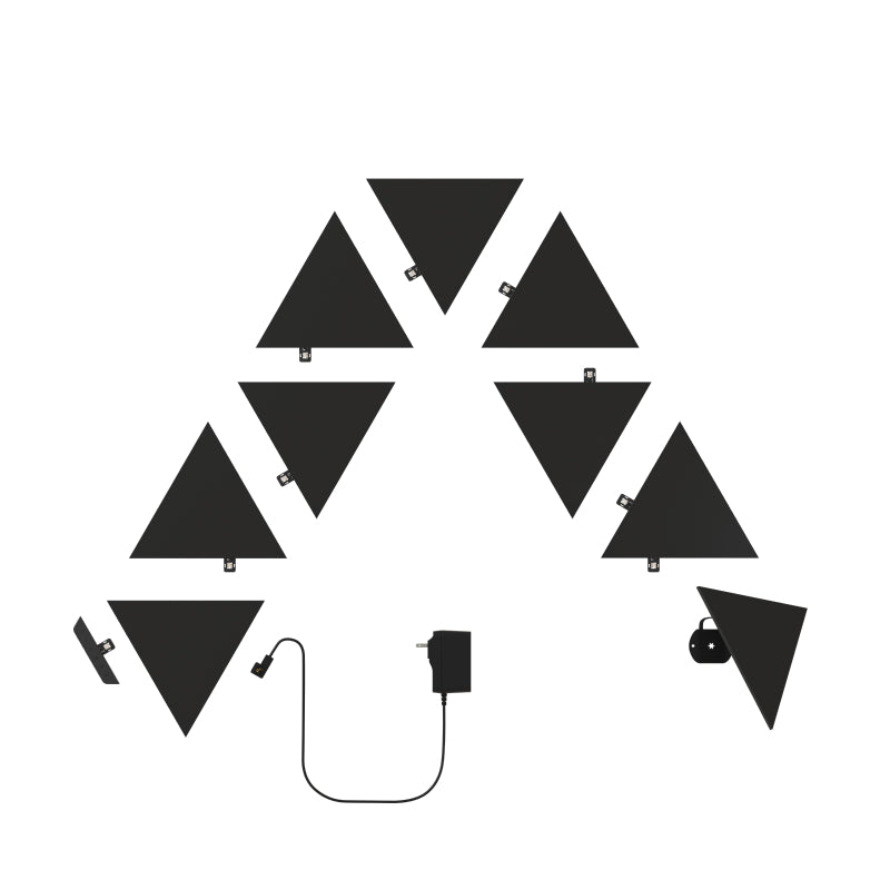 Shapes Limited Edition Ultra Black Triangles Smarter Kit (9 Panels)