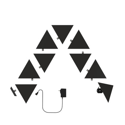 Shapes Limited Edition Ultra Black Triangles Smarter Kit (9 Panels)