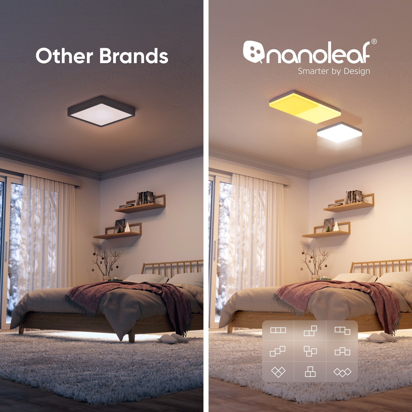 Nanoleaf Skylight Smarter Kit (4 Pack)