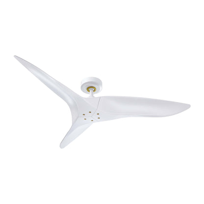 52" Punjab Industrial DC Motor Downrod Mount Reversible Ceiling Fan with Remote Control