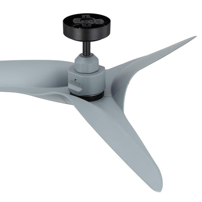 52" Punjab Industrial DC Motor Downrod Mount Reversible Ceiling Fan with Remote Control
