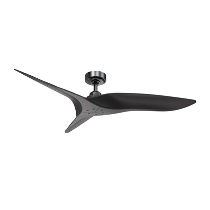 52" Punjab Industrial DC Motor Downrod Mount Reversible Ceiling Fan with Remote Control