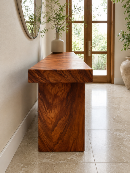 SUAR SLAB TOP CONSOLE TABLE- B