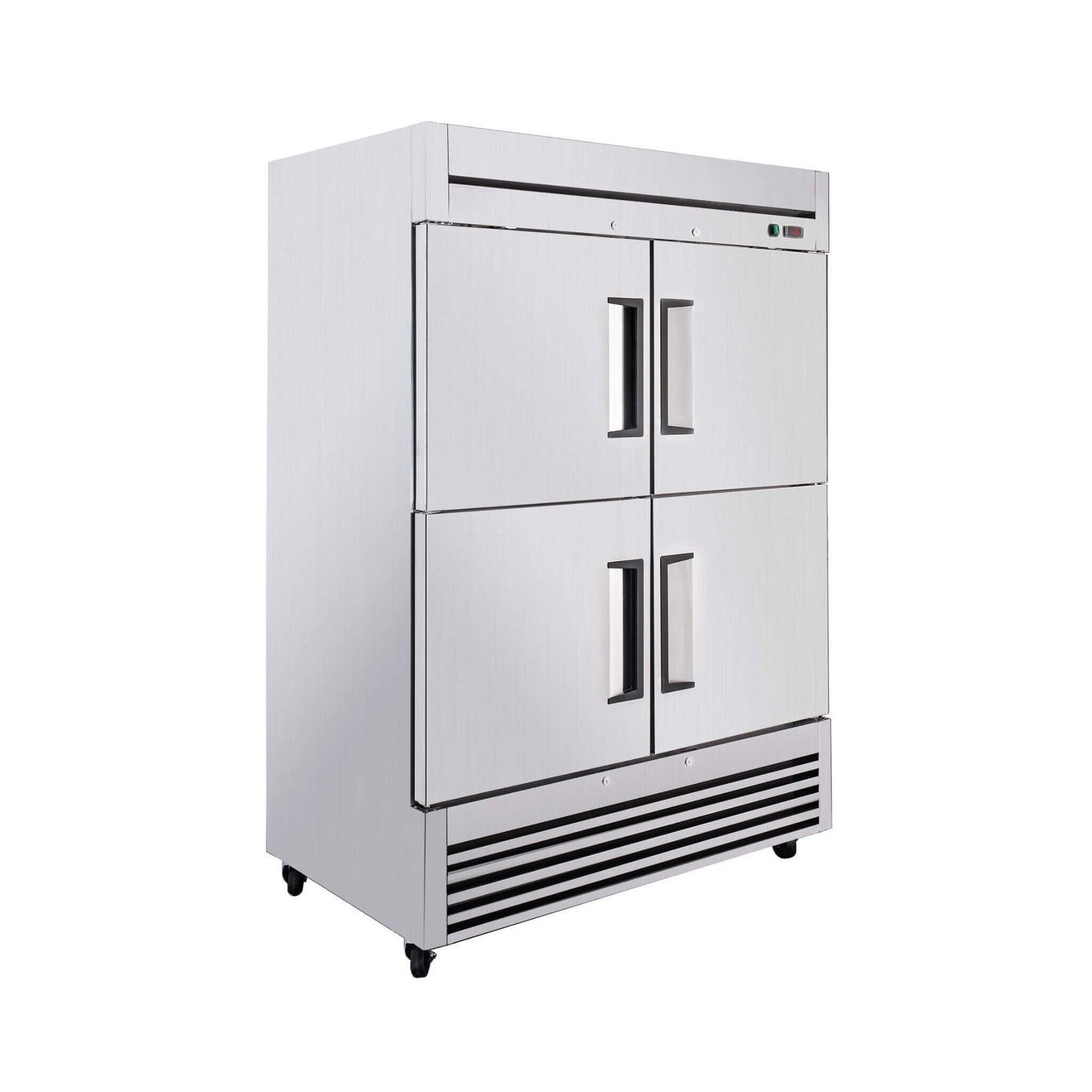 54-Inch 49 Cu.Ft Commercial 6-Shelves Stainless Steel Reach-In Freezer (SAK10247)
