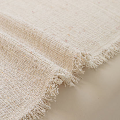 Boho Woven Sofa Throw Cover, Modern Soft Couch Protector for Pets & Living Room Decor
