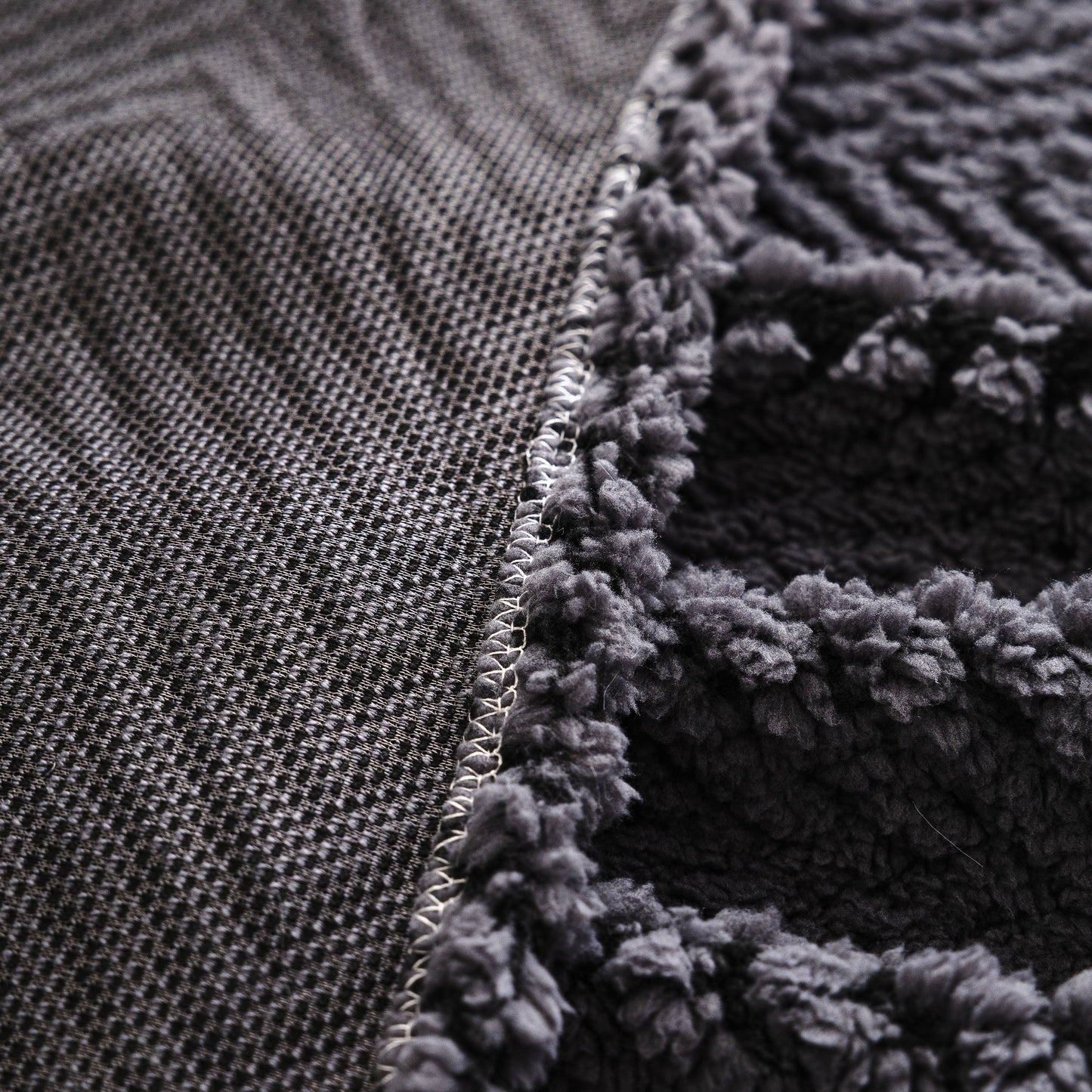 Thick Plush Sofa Cover Throw for Couch, 3D Textured Herringbone Washable Slipcover
