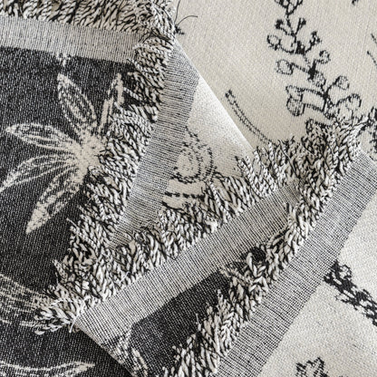 Chenille Giverny Couch Cover, Cozy Blankets for Sofa and Couch, Slip Covers for Couch Sectional