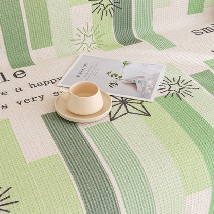 Chenille Sofa Cover Throw, Smile Couch Cover Blanket Throws for Couches, Soft Sofa Towel