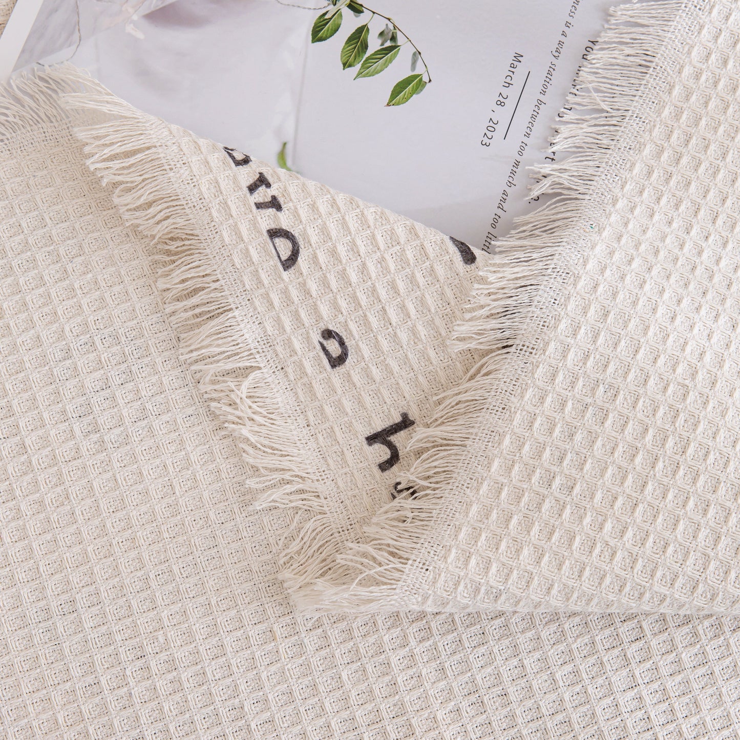 Chenille Sofa Cover Throw, Smile Couch Cover Blanket Throws for Couches, Soft Sofa Towel
