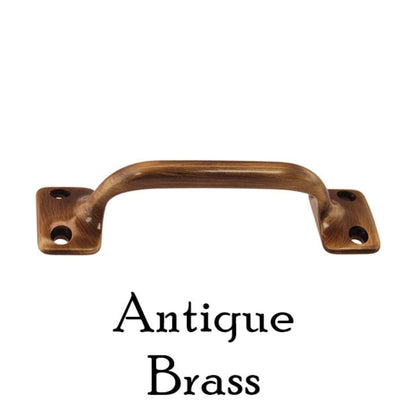 Brass Handle, 3.5"  Front Mount
