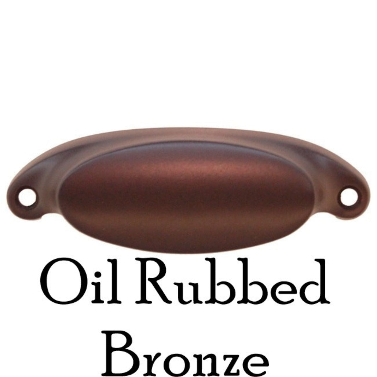 Classic Bin Pull Solid Brass with Elegant Rounded Design Available in 4 Finishes Includes Mounting Hardware