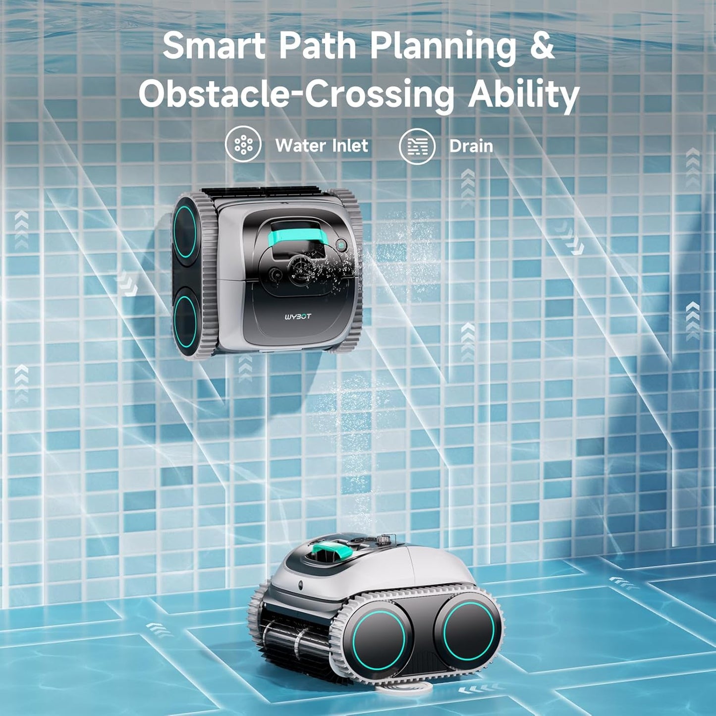 (2026 Upgrade) C1 Cordless Robotic Pool Cleaner