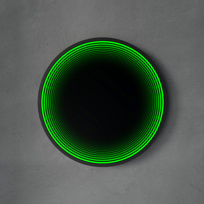 3D Circle Mirror Light