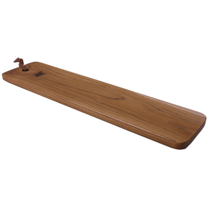 Teak Charcuterie/Cutting Board 24"