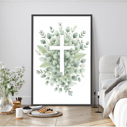 Minimalist Cross Faith Wall Art