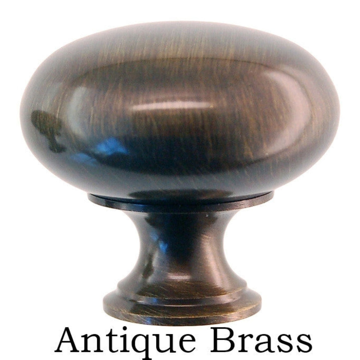 Round Knob on Pedestal Base