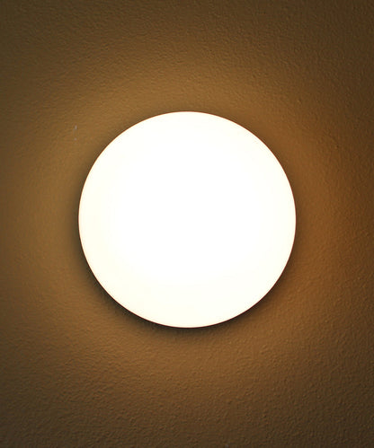 Flux 7"W 1-Light LED Flush Mount Light Fixture Satin Silver Finish by Maxim