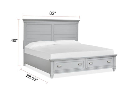 Charleston - Panel Storage Bed
