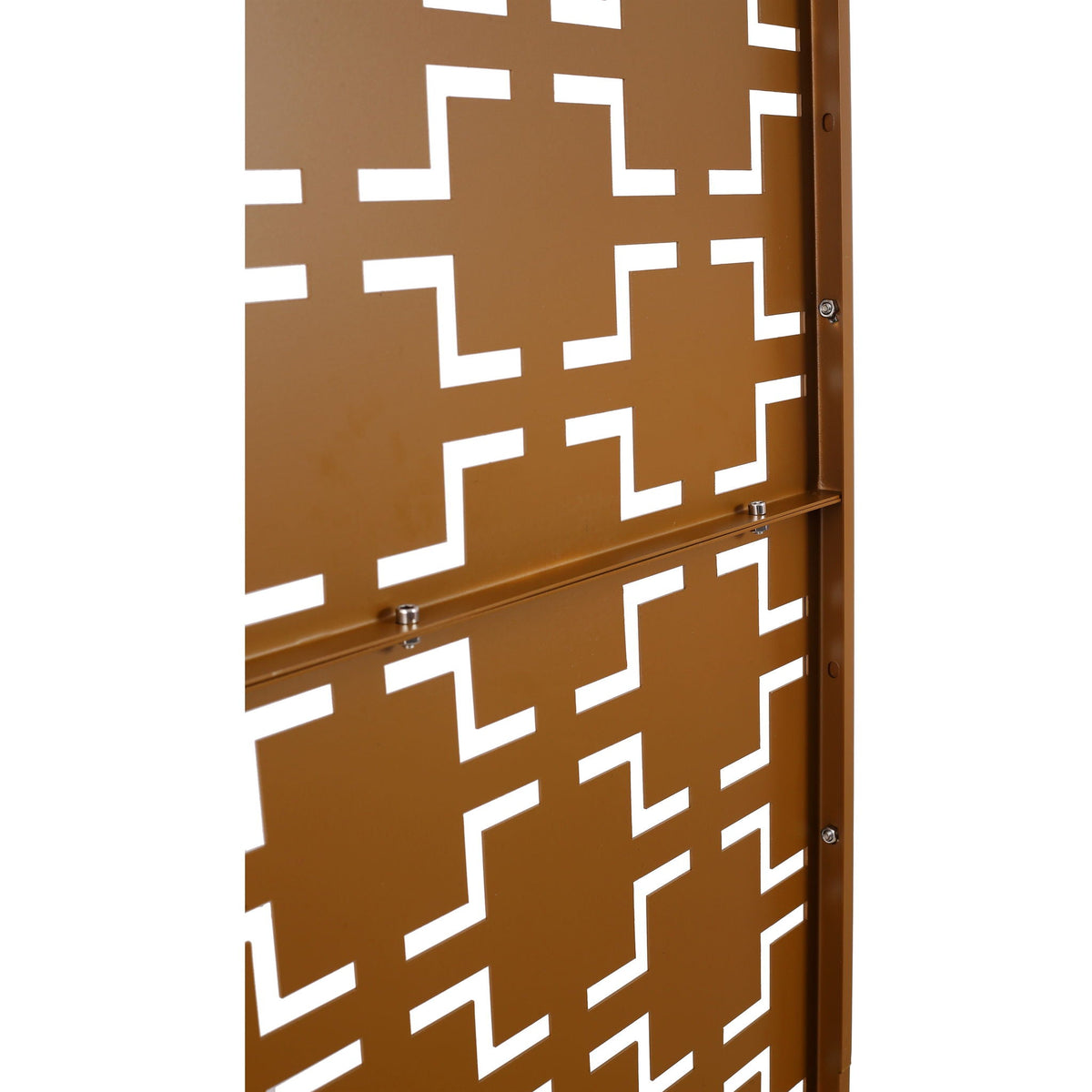 Outdoor & Indoor Metal Privacy Freestanding Decorative Screen