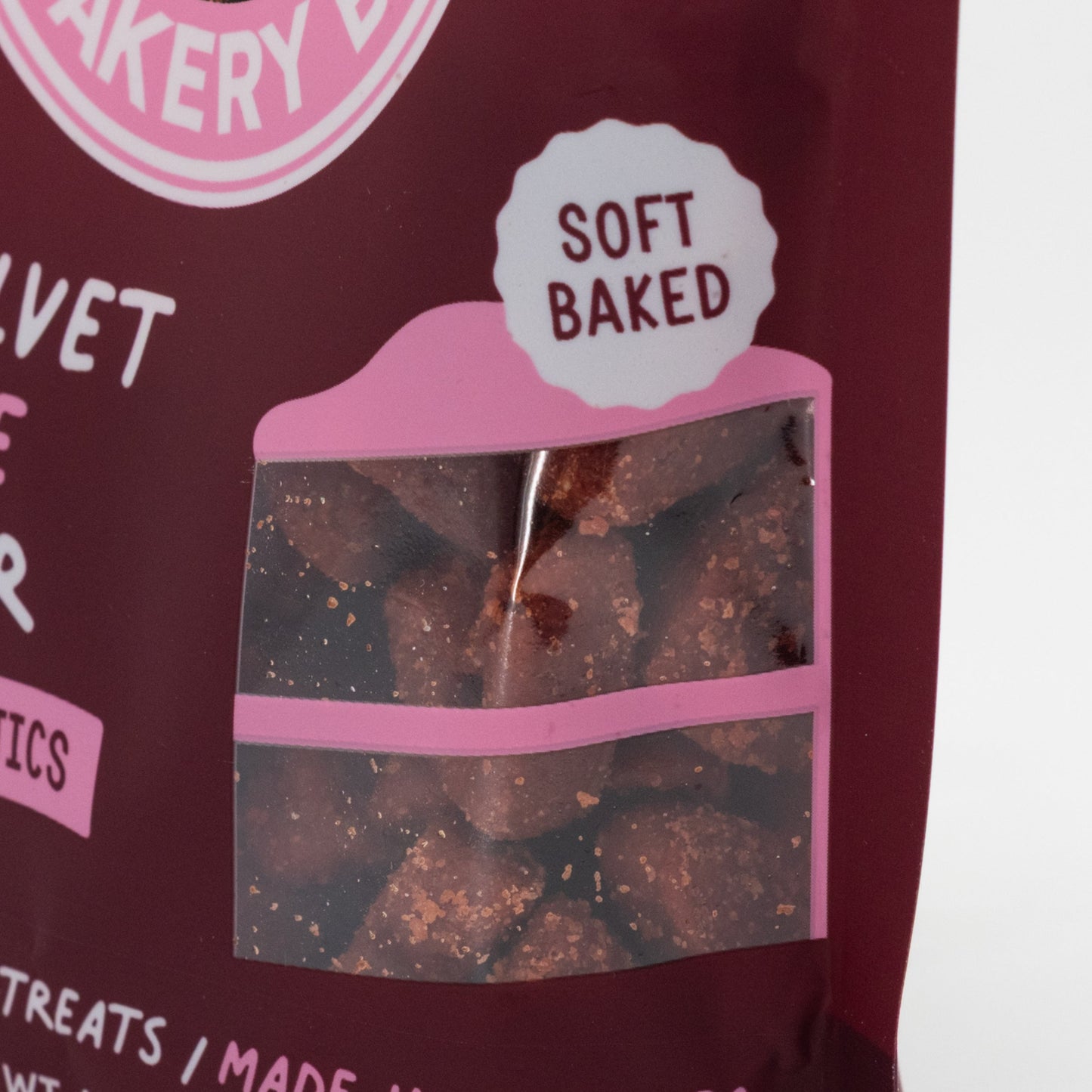 Red Velvet Pro Bakery Bites with Probiotic | Pack of 2 | 6 oz | Brenmar