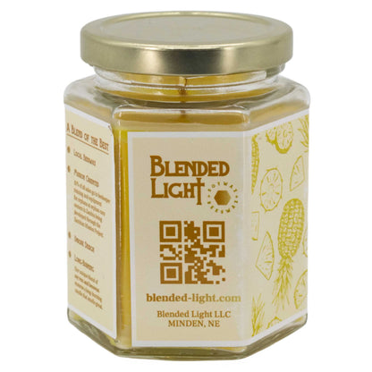 Piña Colada Scented Candle | Multiple Sizes | Blended Light