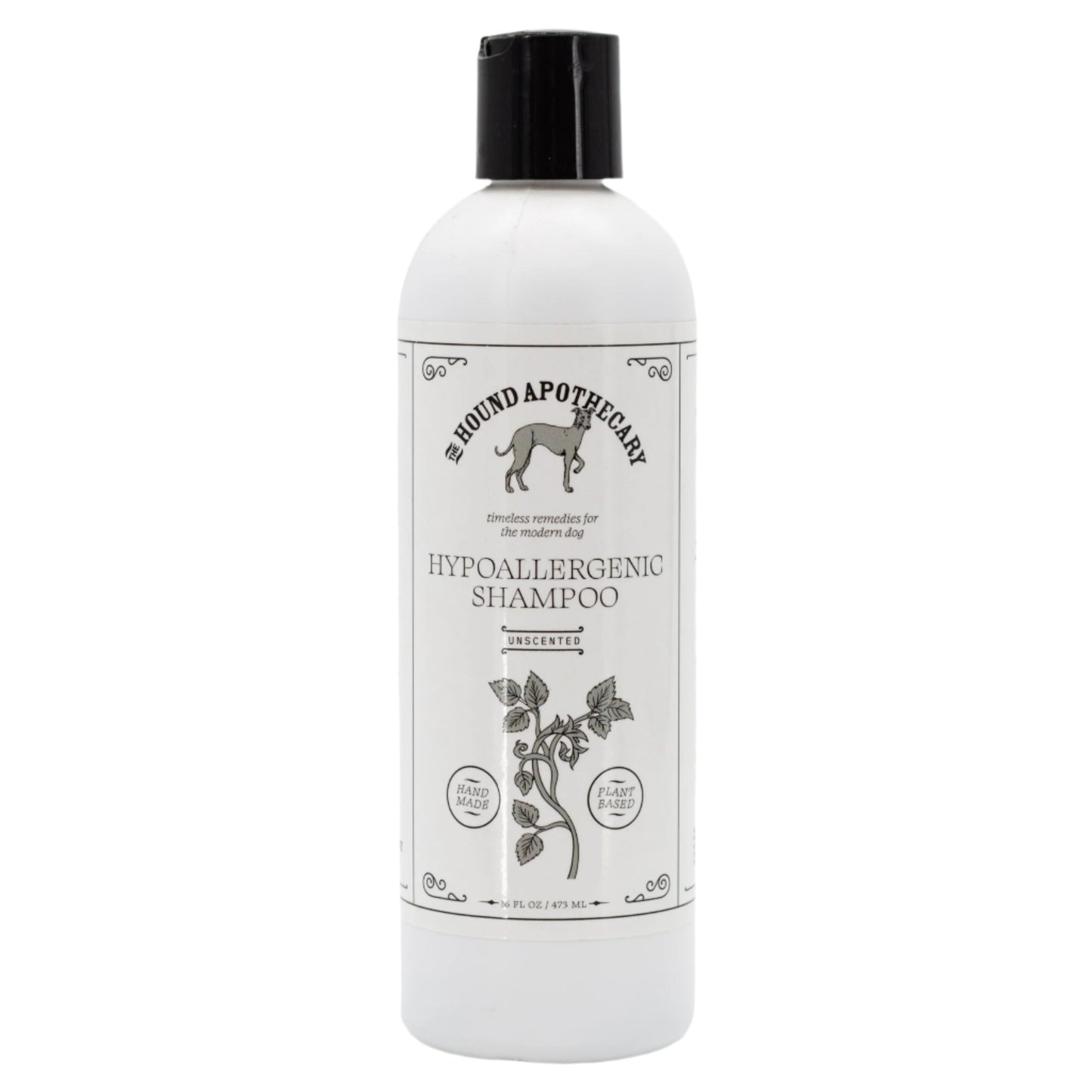 Unscented Hypoallergenic Dog Shampoo | 16 oz | The Hound Apothecary